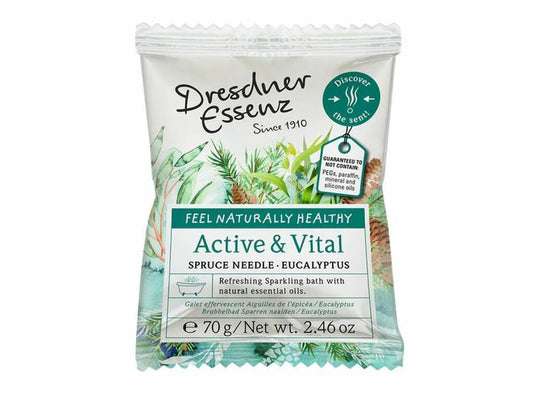 AXEL KRAFT BATH TAB, ACTIVE & VITAL, EUCALYPTUS, 70G