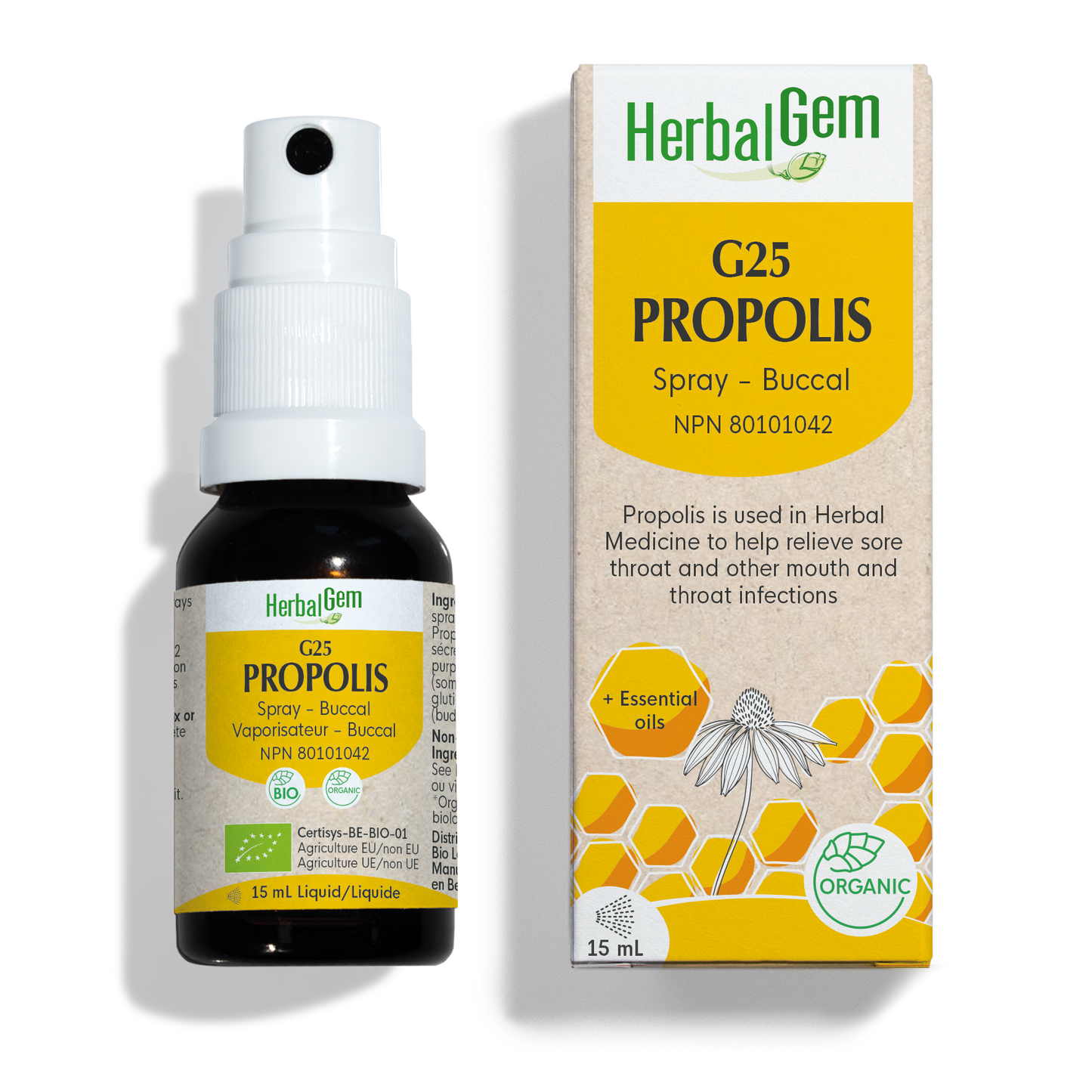HerbalGem - G25 PROPOLIS - 15 ml