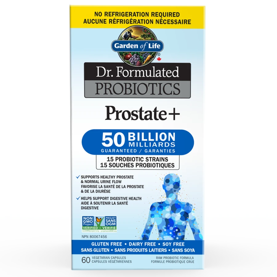 Garden of Life - Dr. F Prostate+ 50-B SS - 60 Vcaps