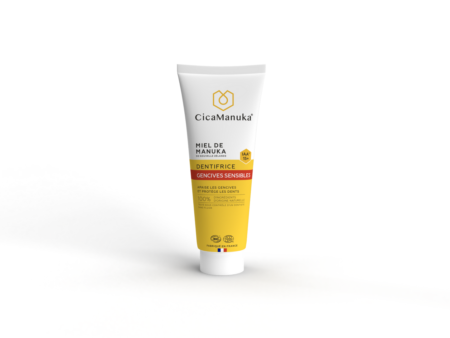 CicaManuka - Sensitive gums toothpaste IAA®15+ - 75 ml