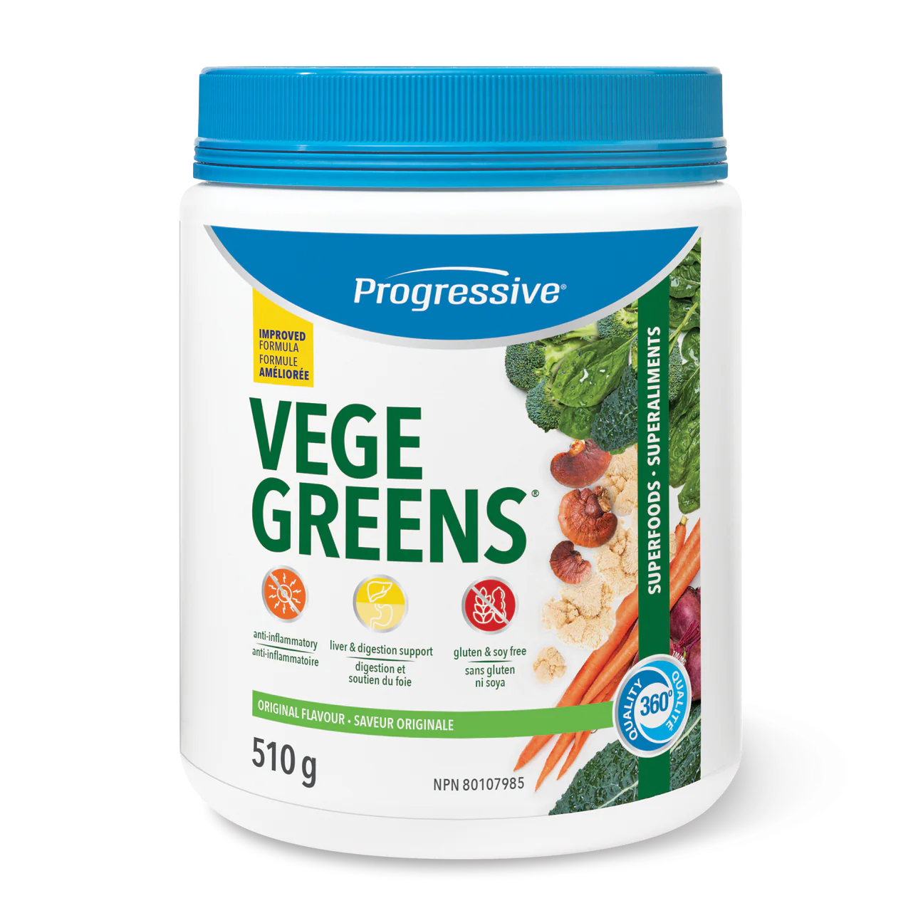 Progressive VegeGreens 510g Original