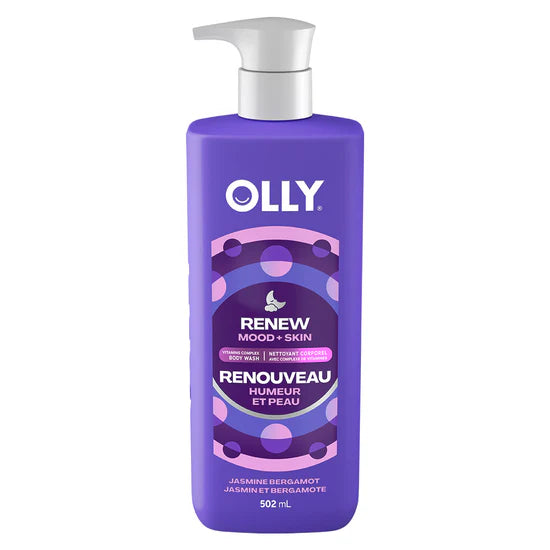 OLLY BODY WASH RENEW MOOD+SKIN 502ML