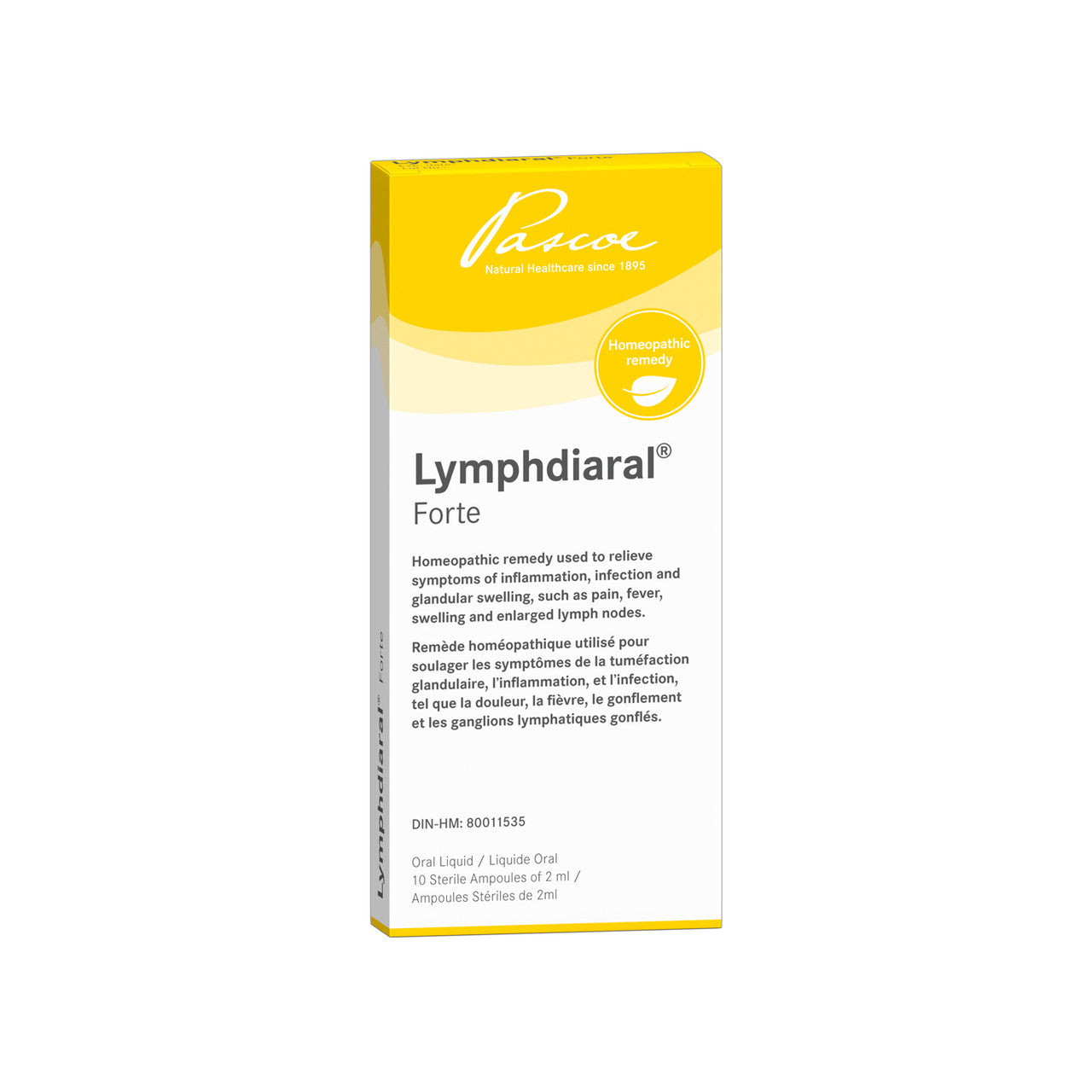 Pascoe Lymphdiaral® Forte Sterile drinkable ampoules: 10 Amps