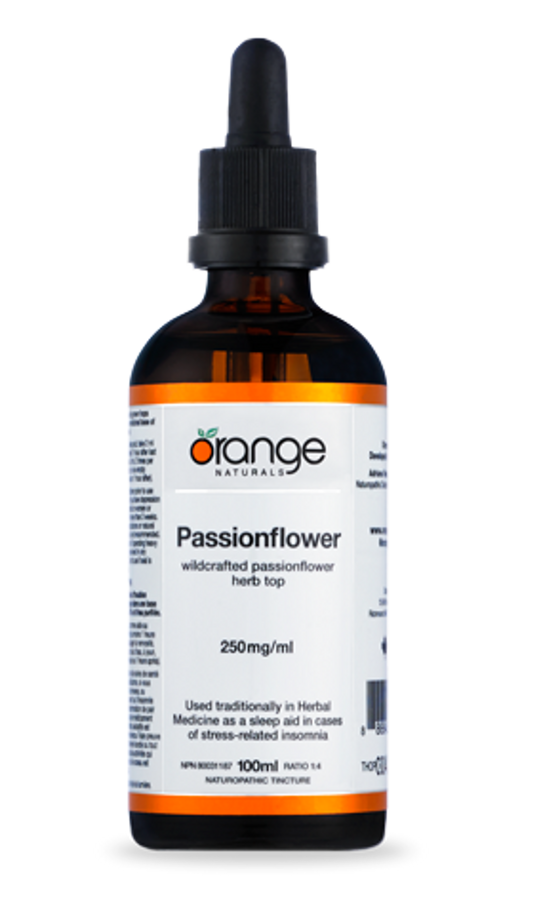 Orange Naturals - Passionflower 250mg (Wildcrafted) - 100ml