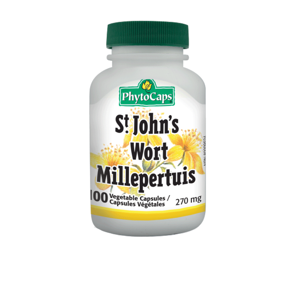 PHYTOCAPS LINE (PHYTHOTHERAPY)    St. John's Wort    100 caps