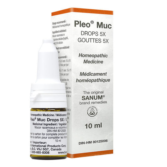 Pleo Sanum   Pleo MUC (Mucokehl) drops 5X   10 ml drops