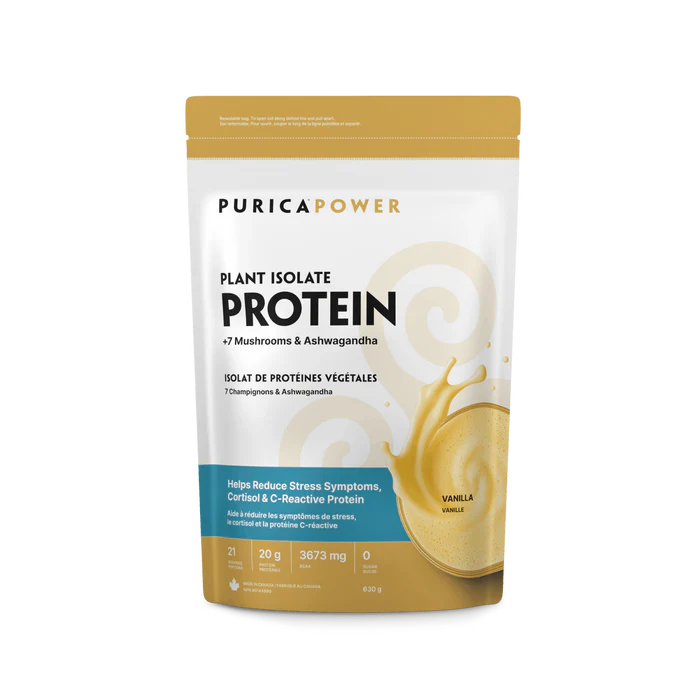 Purica - Power Protein 7 mush + Ash Vanilla - 630g