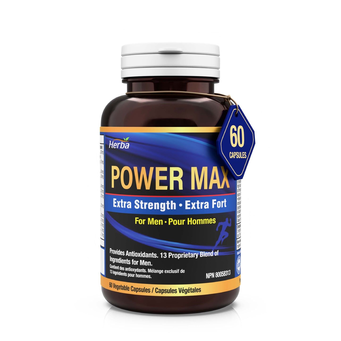 Herba Power Max 507mg - 60 Capsules