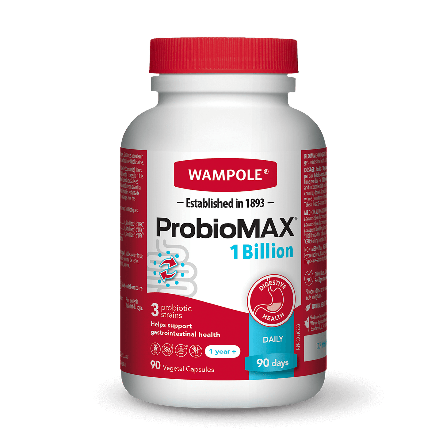 WAMPOLE PROBIOMAX 1B DAILY CAPS 90 CAPSULE