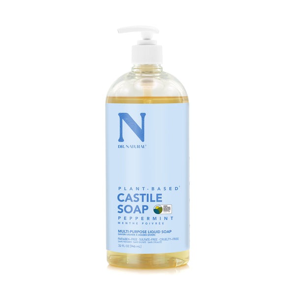 DR. NATURAL_Pure Castile Soap Peppermint, 946 ml