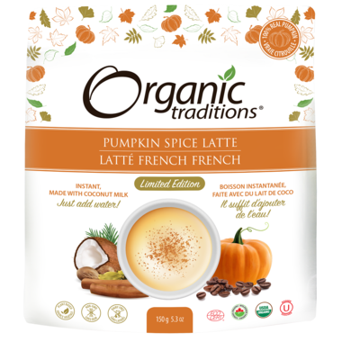 Organic Traditions   Pumpkin Spice Latte 150g