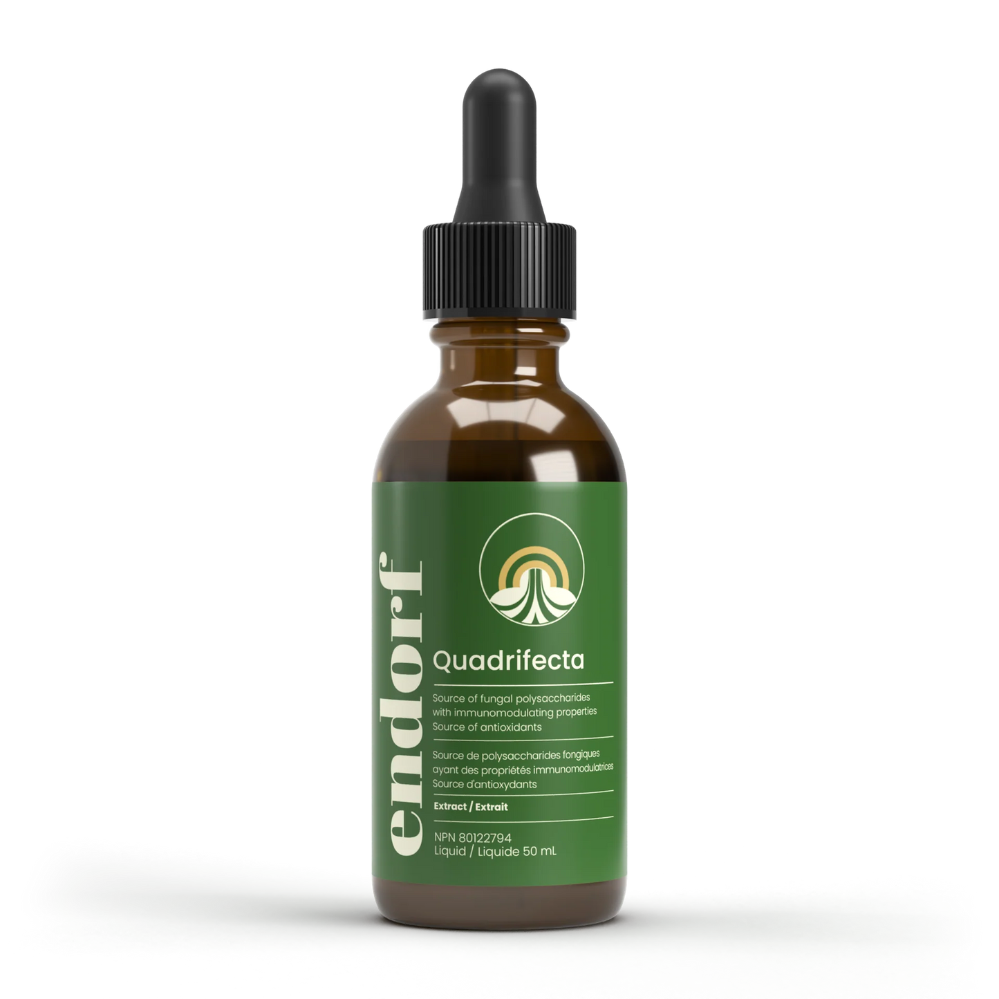Endorf - Quadrifecta Liquid Mushroom Extract (Alcohol Free) - 50 ml