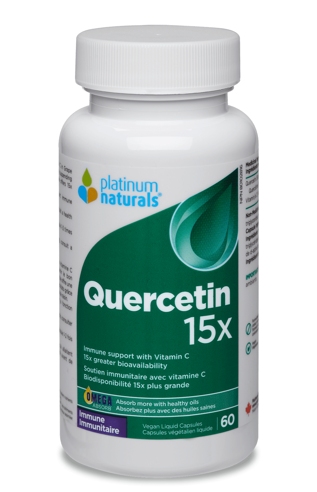 Platinum Naturals-Quercetin 15x
