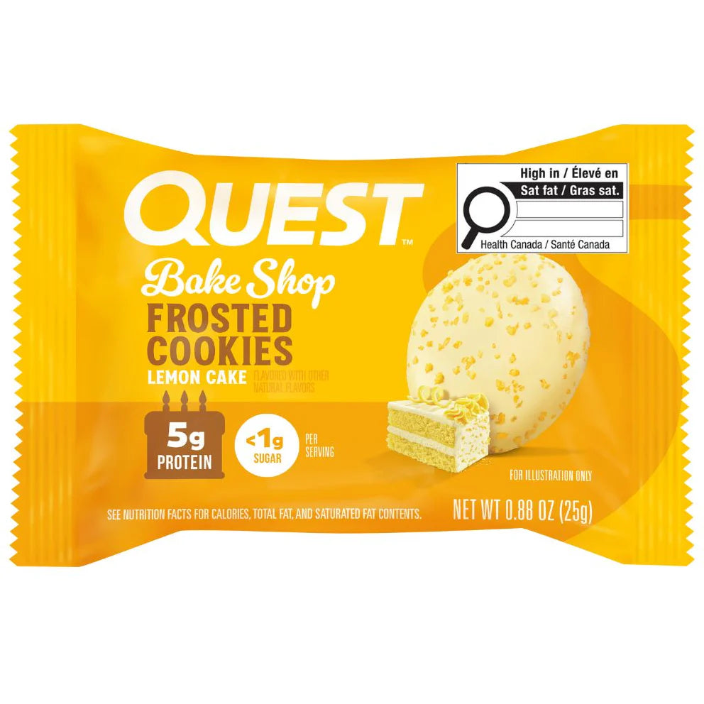 Quest Frosted Cookie, Lemon Cake 25g