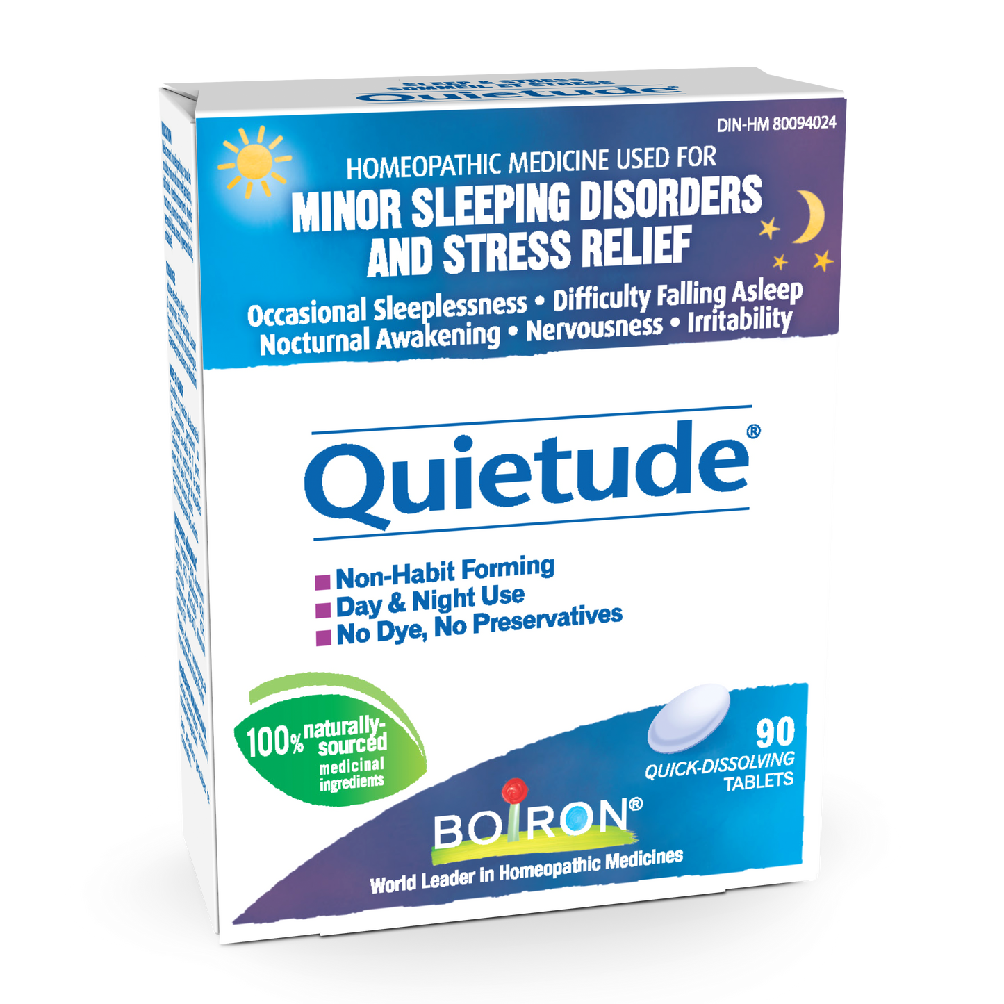 Boiron   QUIETUDE TABLETS   90'S