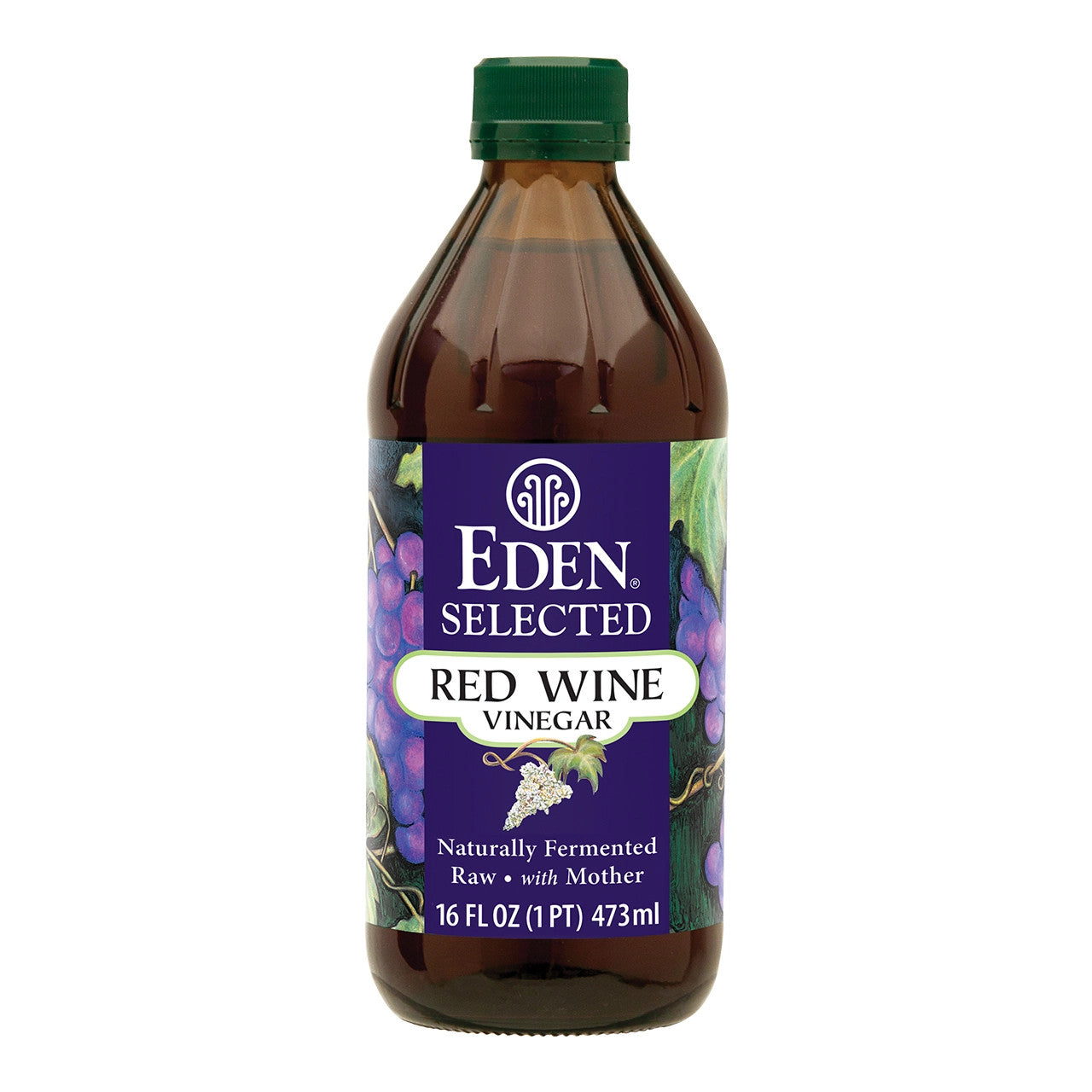 EDEN FOODS Red Wine Vinegar,Raw (Glass) 473mL