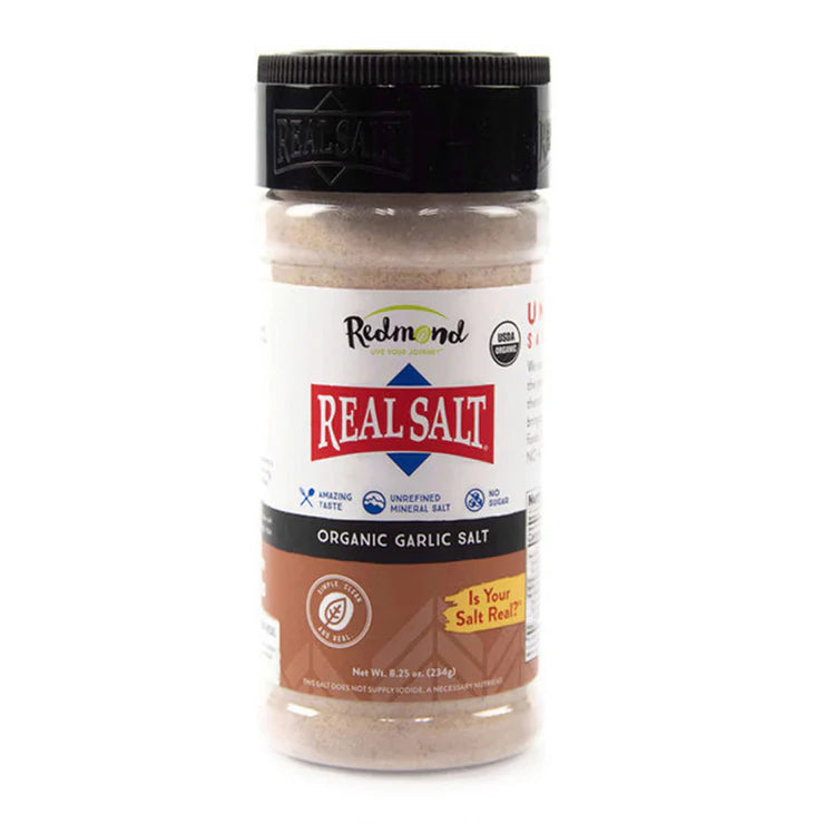 REDMOND *   Organic Garlic Salt 134g