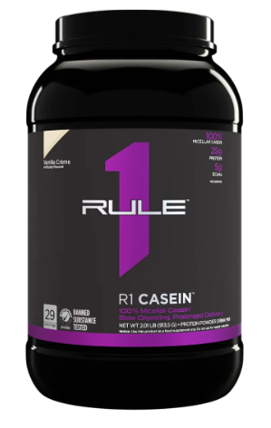 RULE 1 R1 CASEIN 2lbs VANILLA CREAM