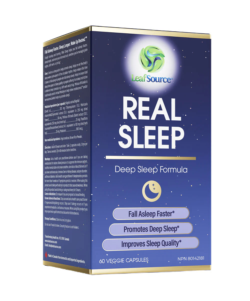 LEAF SOURCE * Real Sleep, 60vcaps