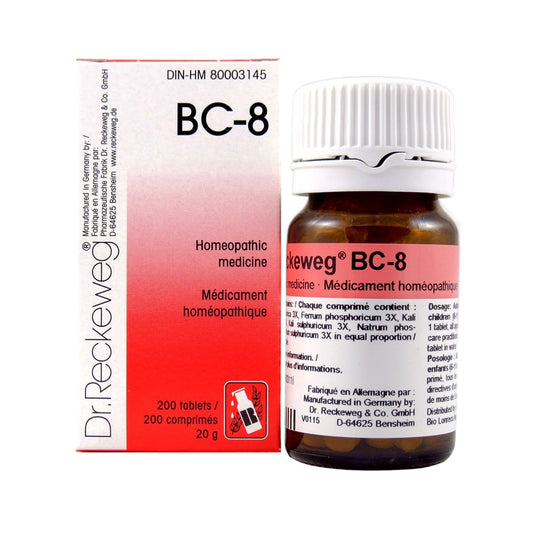 Dr. Reckeweg - BC-8 - 200 tablets/comprimés - 20 g