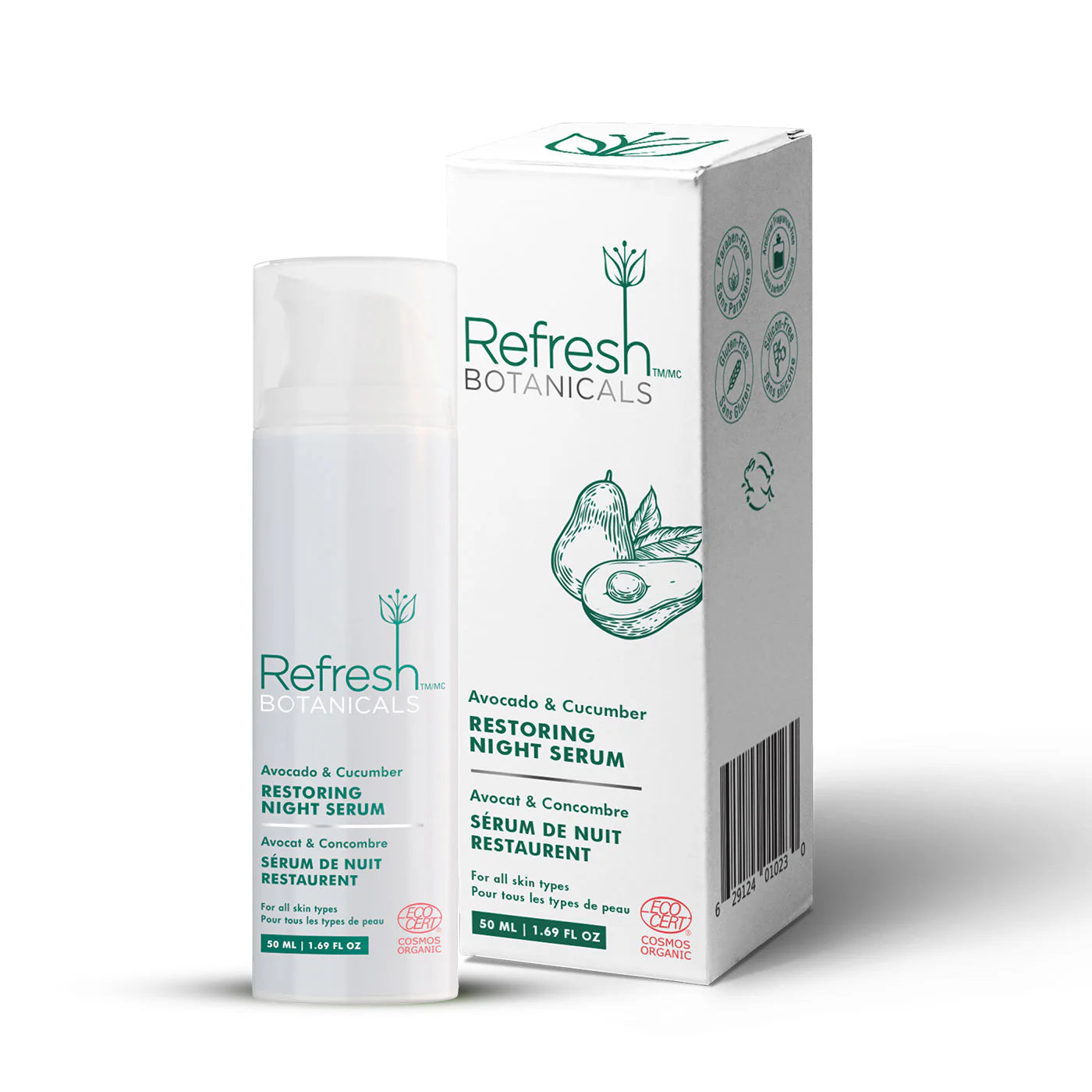 REFRESH BOTANICALS Restoring Night Serum, 50ml