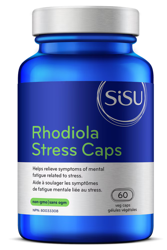 SISU - Rhodiola Stress Caps 250 mg - 60 Vcaps