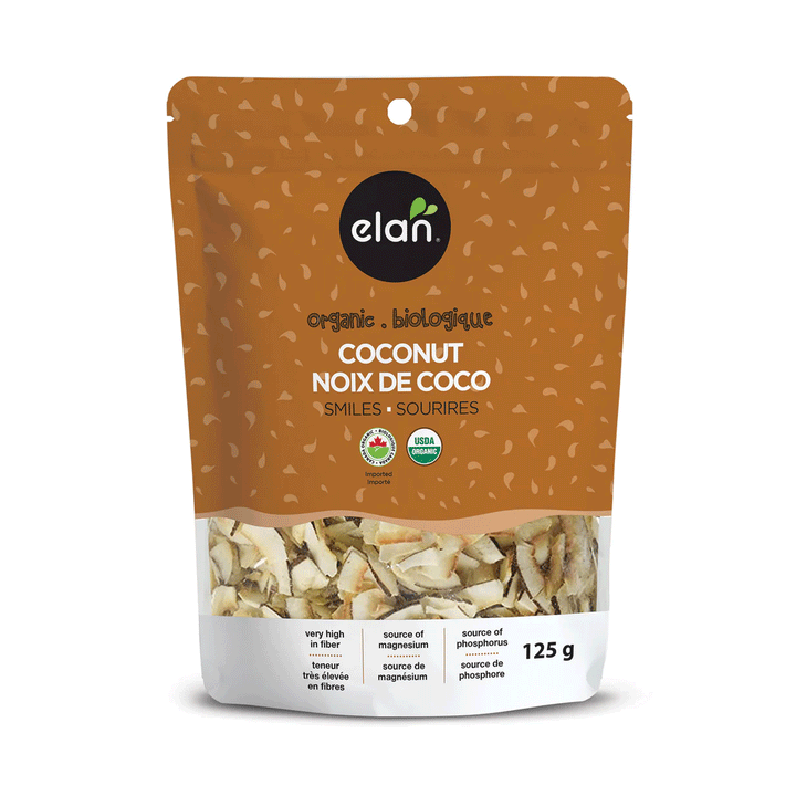 Elan Organics   Coconut Smiles   125 g