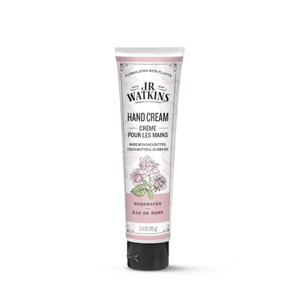 J.R. Watkins Rosewater Hand Cream 95g