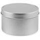 ACC - Deep Tin Solid Top Slip Style 8 oz Silver