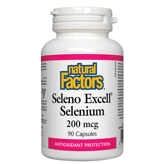 Natural Factors   Seleno Excell Selenium 200 mcg   90 capscaps