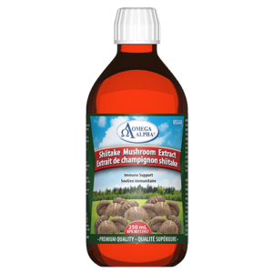 Omega Alpha Mushroom Extract Shiitake 250 mL