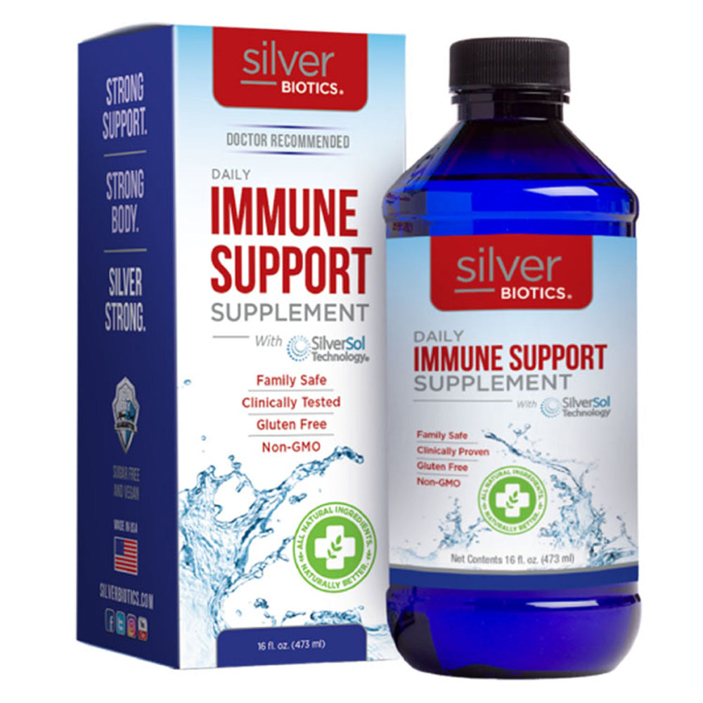 SILVER BIOTICS SILVER SUPPLEMENT, 473 ml