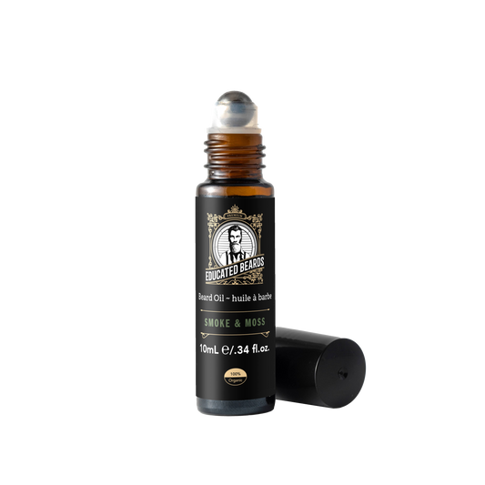 Educated Beards   Beard Oil Smoke & Moss 5ml