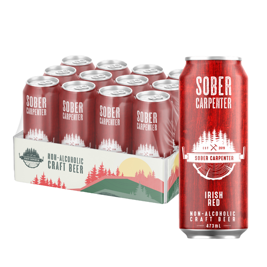 Sober Carpenter-Sober Carpenter NA Beer - Irish Red 12 x 473ml