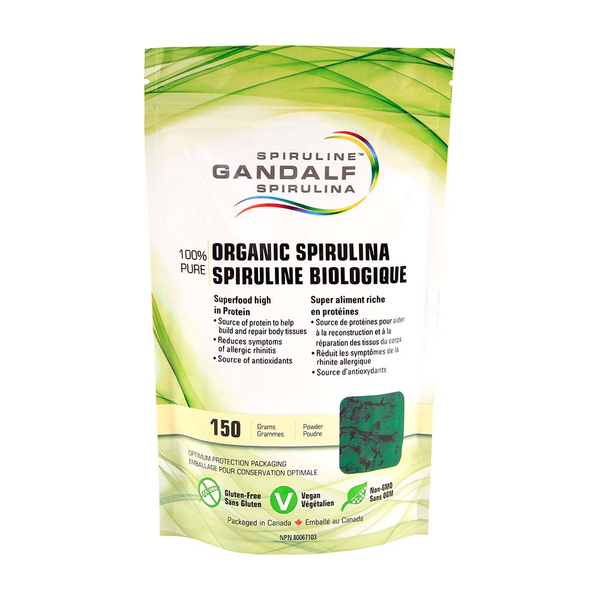 GANDALF Spirulina Org, 150g powder