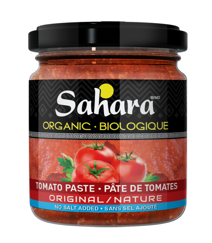 SAHARA  -    Tomato Paste, Original, Organic  (jar)    125ml
