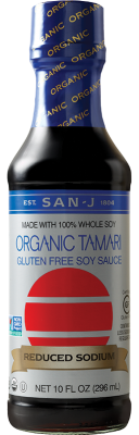 SAN J Org Platinum Label Tamari 592mL