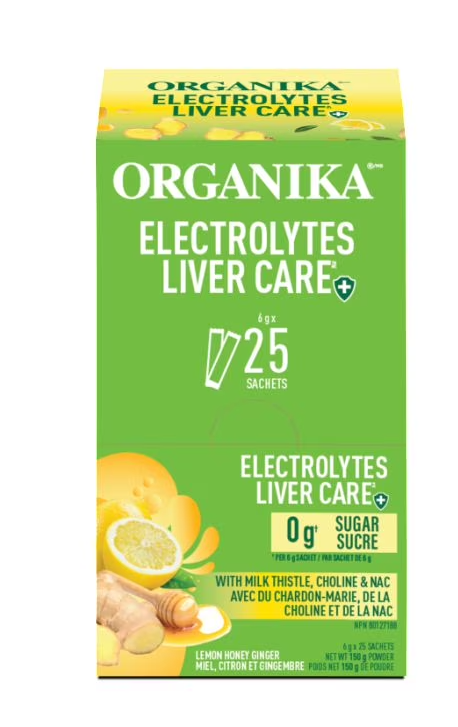 Organika ELECTROLYTES LIVER CARE DISPLAY BOX25