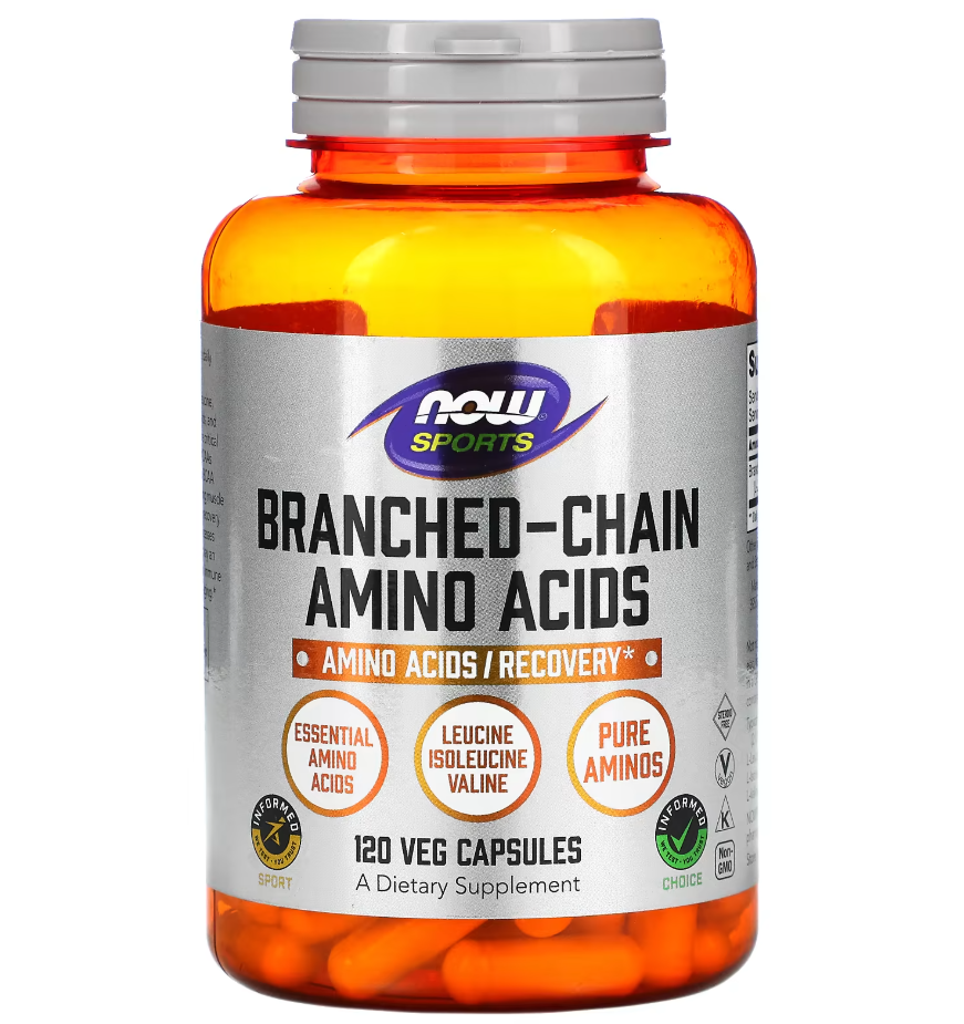 NOW Branched Chain Amino Acid 120cap
