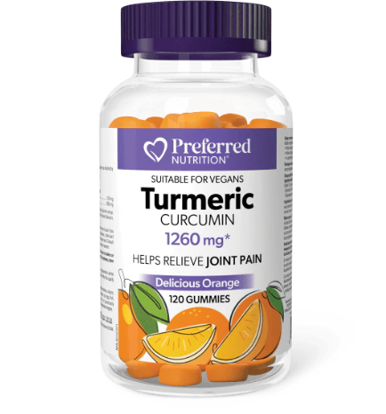 WomenSense NEW! Turmeric Curcumin 1260 mg 120 gummies