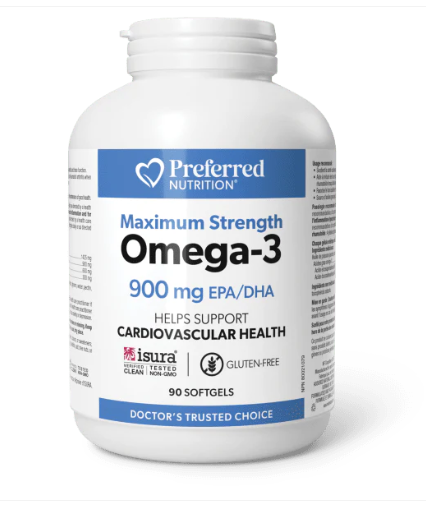 WomenSense NEW! Omega-3 900 mg EPA/DHA 90 ec sgls