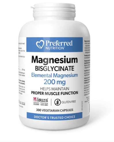 WomenSense NEW! Magnesium Bisglycinate 200 mg 300 vcaps