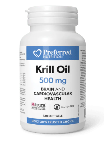WomenSense NEW! Krill Oil 500 mg 120 sgls