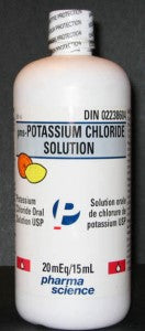 POTASSIUM CHLORIDE SOL 20MEQ/15ML 500ML PMS