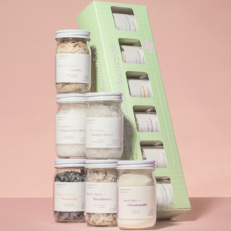 Midnight Paloma - GIFT SETS - Discovery Sea Salt Bath Soak Kit
