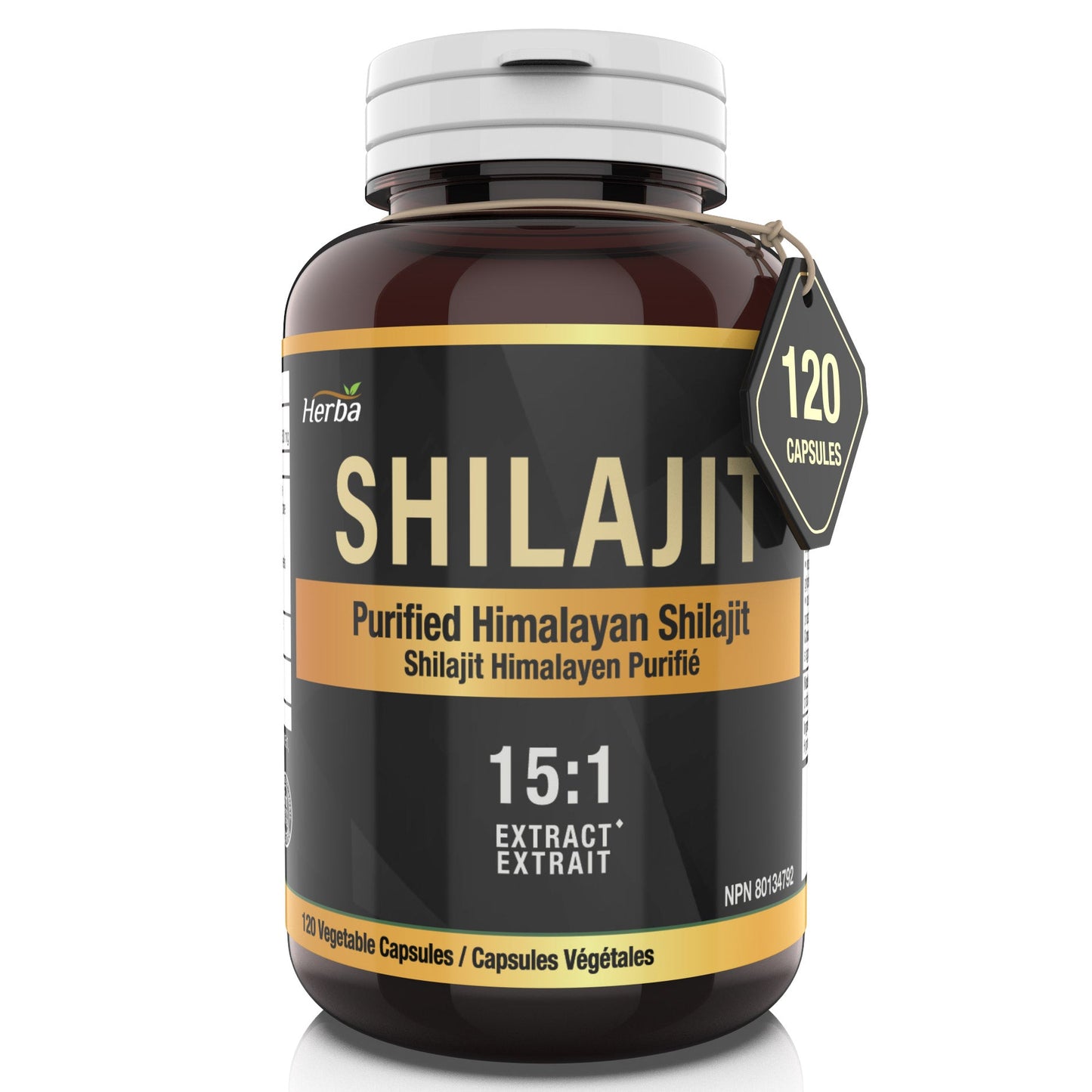 Herba Shilajit 500mg - 120 Capsules