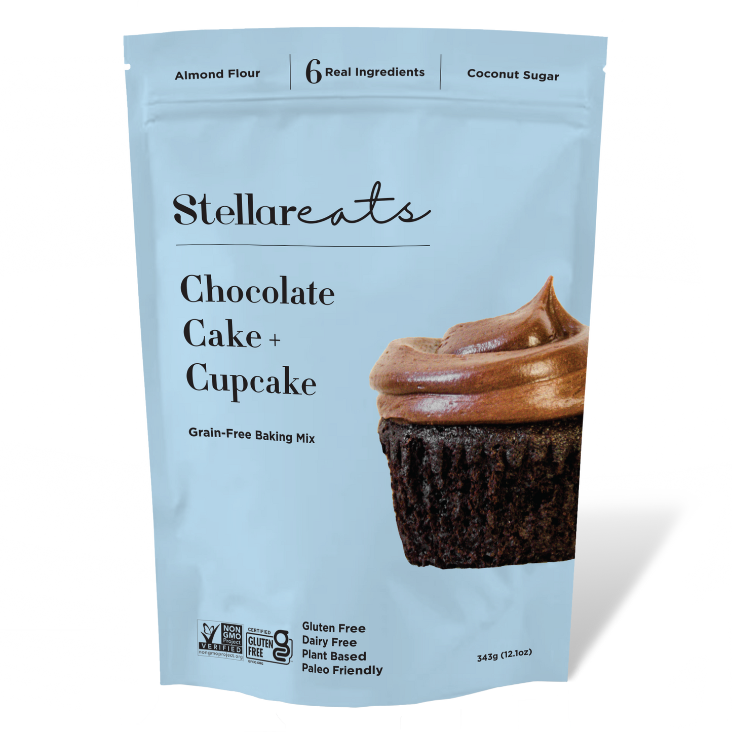 Stellar Eats Baking Mix Chocolate Cake + Cupcake 355 g - Case of 6