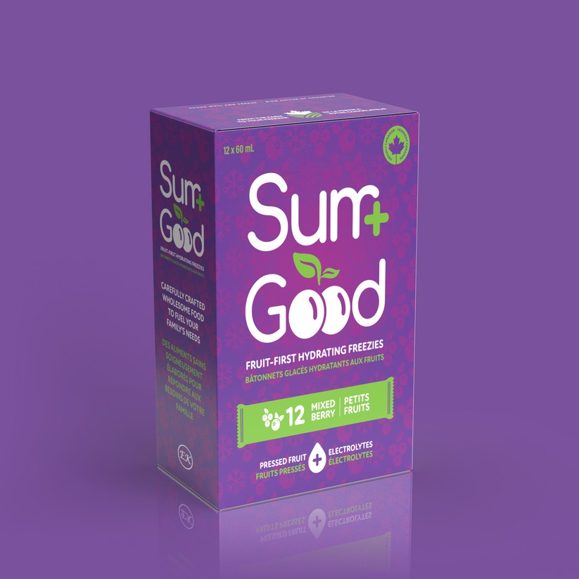 SUM GOOD Electrolyte Freezie - Mixed Berry 12 X 60 ml Freezies