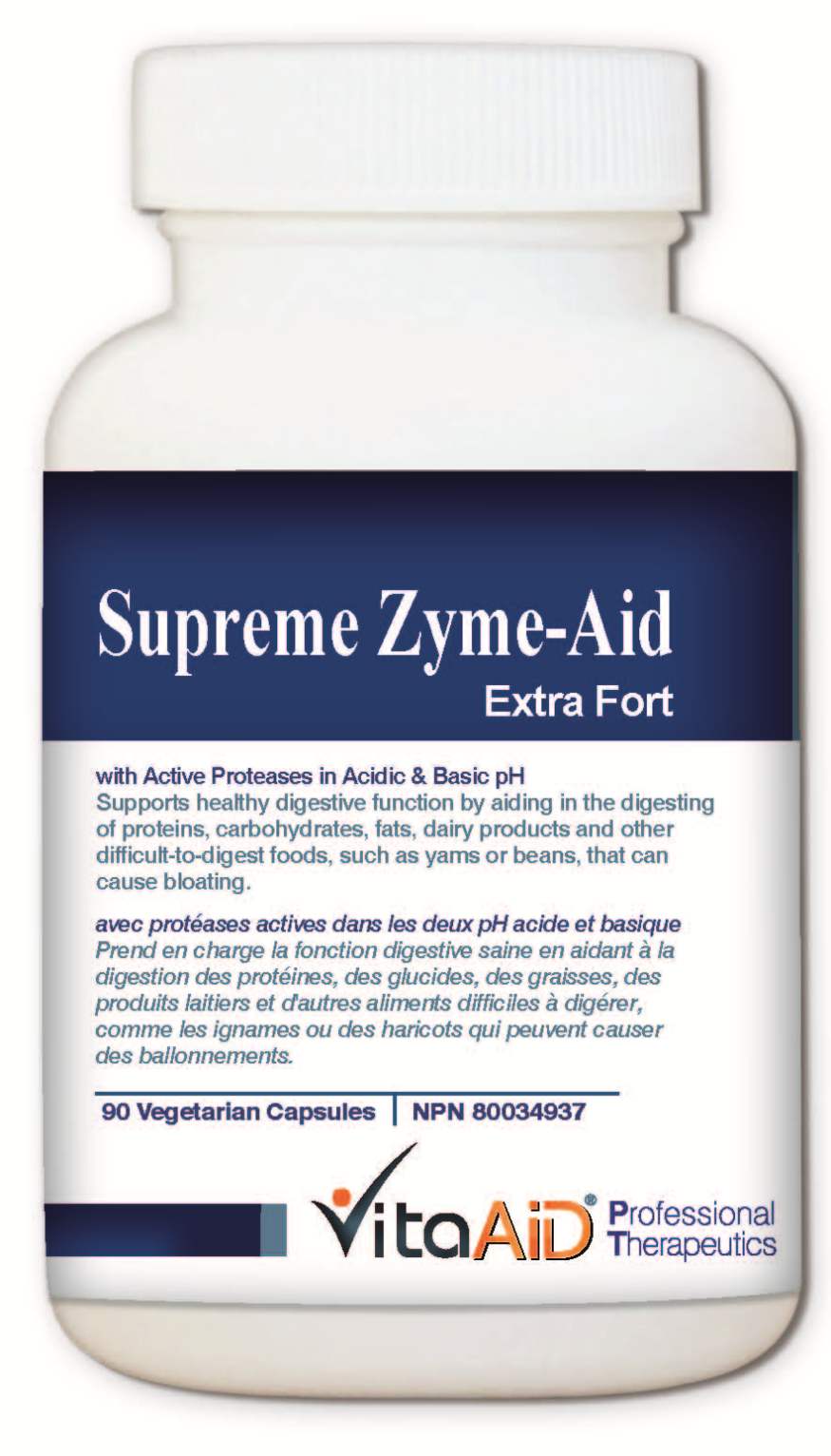 VitaAid Supreme Zyme-Aid Extra Fort (Digestive Enzyme) 84v