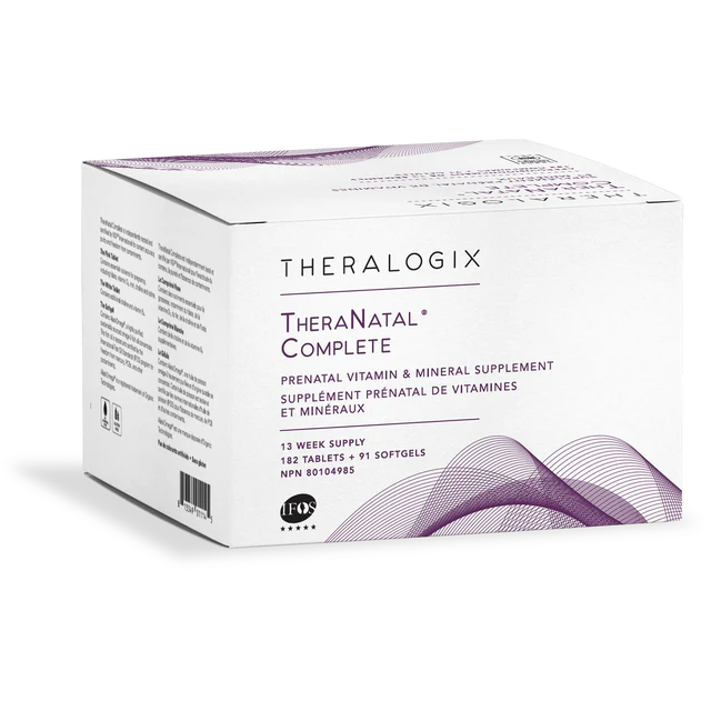 Theralogix Canada - TheraNatal® Complete Prenatal Vitamin Supplement